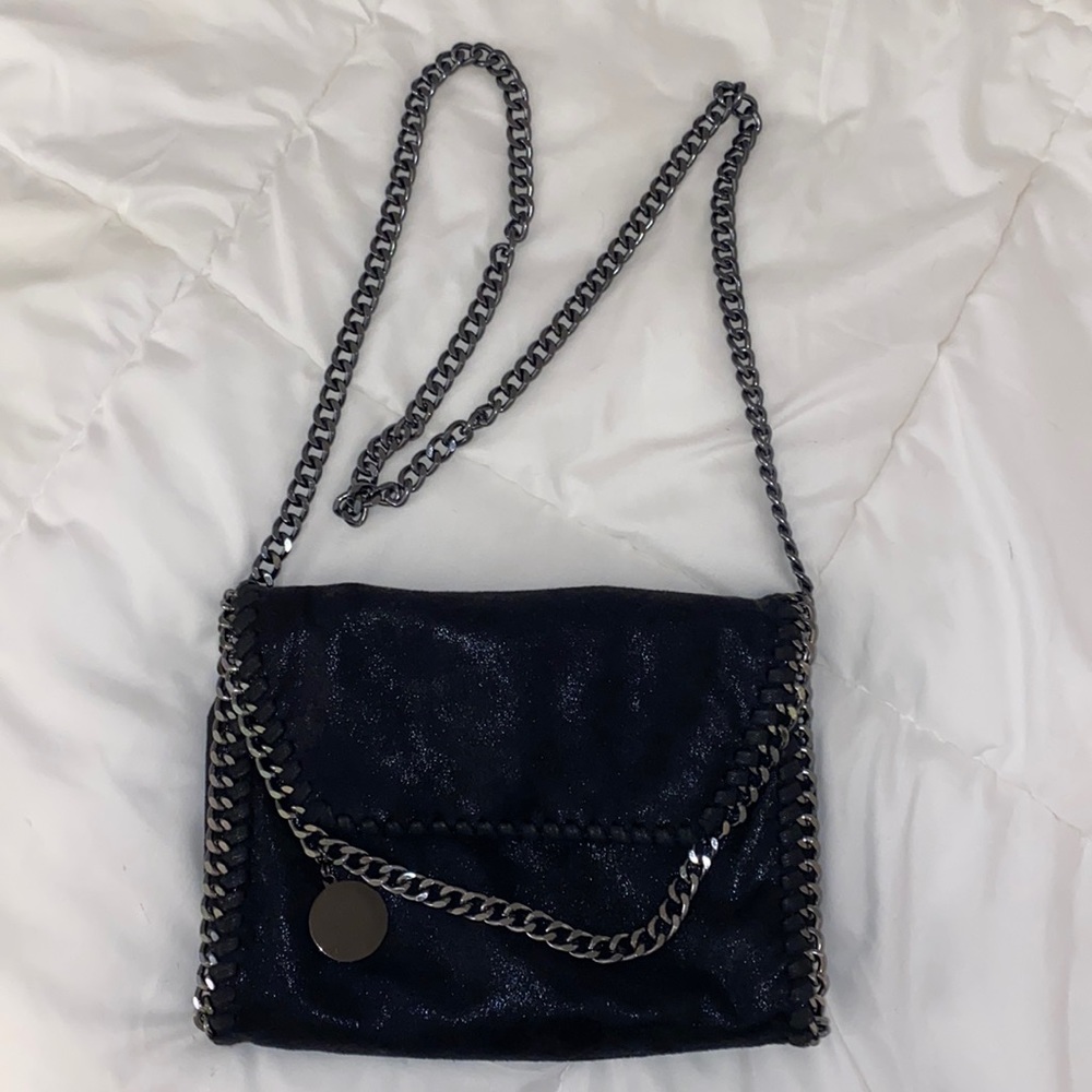 Black Chain Crossbody Purse